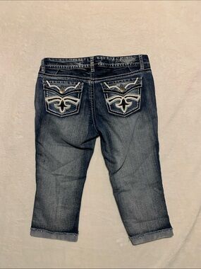 Hydraulic Bailey Capri Blue Denim Jeans Size 11/12